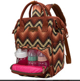 Wrangler Aztec Callie Diaper Bag Backpack
