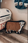 Cattle Talk Hereford Pillow