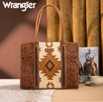 Wrangler Tooled Aztec Large Tote