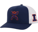 Hooey Illinois Fighting Illinois Blue Cap