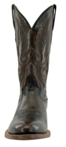 R. Watson Men's Brown Brushoff Ranch Boot