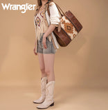 Wrangler Tooled Aztec Large Tote