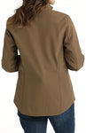 Cinch Women’s Brown Concealed Carry Bonded Jacket