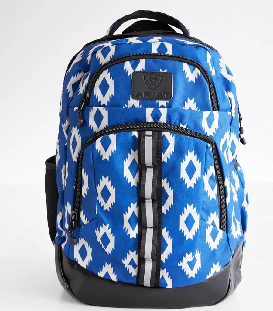 ariat laptop backpack Ring Navy Wipe clean with damp cloth Ariat Classic Blue - Backpack