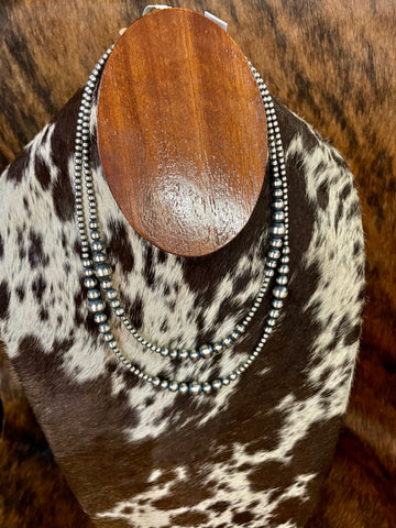 Mixed Navajo Pearl Necklace
