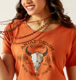 Ariat Women’s Bison Skull Tee