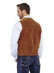 Cripple Creek Boar Suede Leather Vest