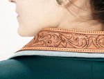 American Darling Women’s Green Tooled Blazer