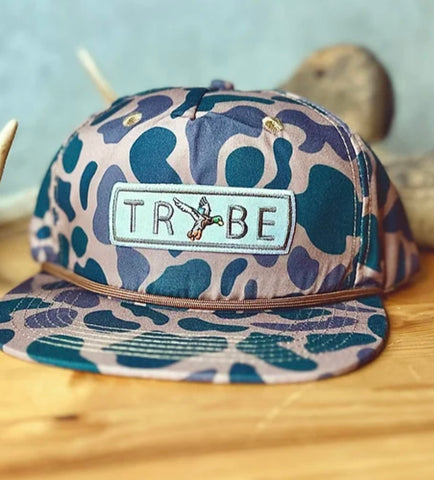 Tribe Outdoors Duck Camo Rope Cap
