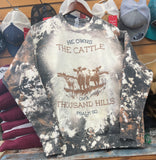 He Owns The Cattle On A Thousand Hills Crew Neck
