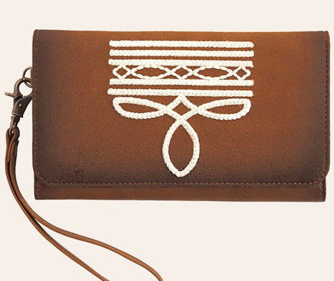 Angel Ranch Boot Stitch Wallet Maeve