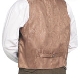 Circle S Men’s Mesquite Heather Chestnut Vest