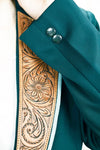 American Darling Women’s Green Tooled Blazer