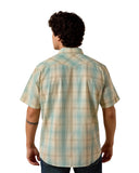 Ariat Men’s Retro Hartman Aquafer Plaid Snap Shirt