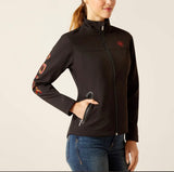 Ariat Women’s Team Softshell Jacket Black Mirage