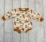 Infant Boys Cowboy Long Sleeve Onesie