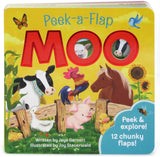 Moo Lift and Flap Farm Board Book