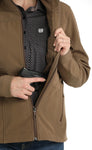 Cinch Women’s Brown Concealed Carry Bonded Jacket