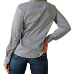 Ariat Women's Kirby Pro Black Iris Stripe Shirt