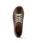 Aroat Women’s Skylar Luxe Espresso Croc Print Shoe
