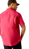 Ariat Men's VentTEK Outbound Pink Hibiscus Classic Fit Shirt