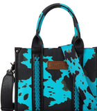 Wrangler Cow Print Concealed Carry Tote/Crossbody