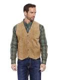 Cripple Creek Boar Suede Leather Vest
