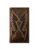 Ariat Boot Stitch Overlay Rodeo Wallet