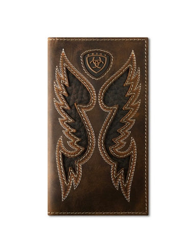 Ariat Boot Stitch Overlay Rodeo Wallet