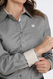 Cinch Women’s Gray Paisley Shirt