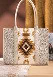 Wrangler Tooled Aztec Large Tote