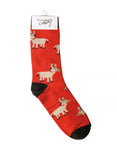 Jingle All The Way Box Sign And Sock Set