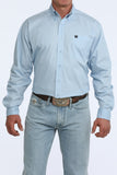 Cinch Men's Solid Light Blue Shirt