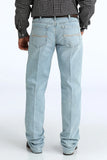 Cinch Men's White Label Mid Rise Relaxed Fit Straight Leg Jean - Light Wash