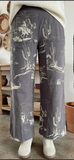 Western Wild Riding Vintage Printed Shift Jeans