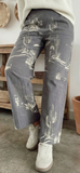 Western Wild Riding Vintage Printed Shift Jeans