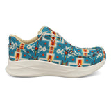 Twisted X Women's Feather X Turquoise Aztec Shoe