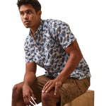 Ariat Men’s Palm Waves Stretch Modern-Fit Shirt