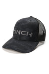 Cinch Black Logo Trucker Cap