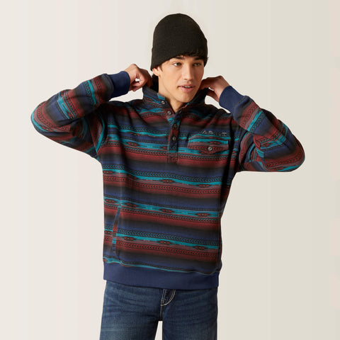 Ariat Mens Cotton-Rich Mockneck Sweatshirt