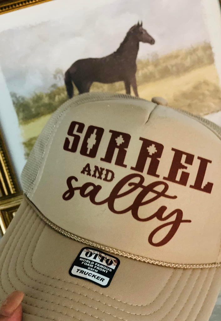 Sorrel & Salty Trucker Cap – Horse Creek Outfitters
