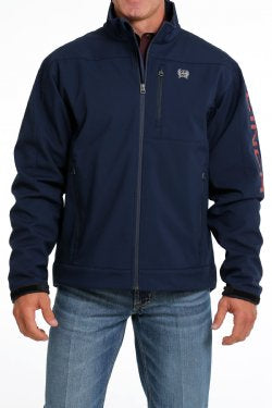 Cinch Men's Solid Navy Bonded Jacket