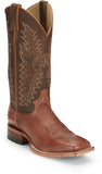 Justin Men's Breck Cognac Smooth Ostrich Boot
