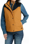 Cinch Women's Concealed Carry Canvas Vest