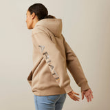 Ariat Women’s Rebar Graphic Hoodie- String Alloy