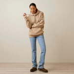 Ariat Women’s Rebar Graphic Hoodie- String Alloy