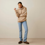 Ariat Women’s Rebar Graphic Hoodie- String Alloy