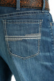 Cinch Men's White Label Jeans-Medium Stone