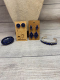 Genuine Blue Lapis/Kingman Jewelry