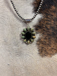 Genuine Shasta Daisy Pendant